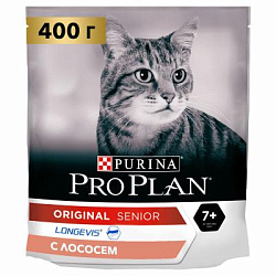 PROPLAN Cat Adult сухой корм для взрослых кошек, лосось/рис, 400 г. 